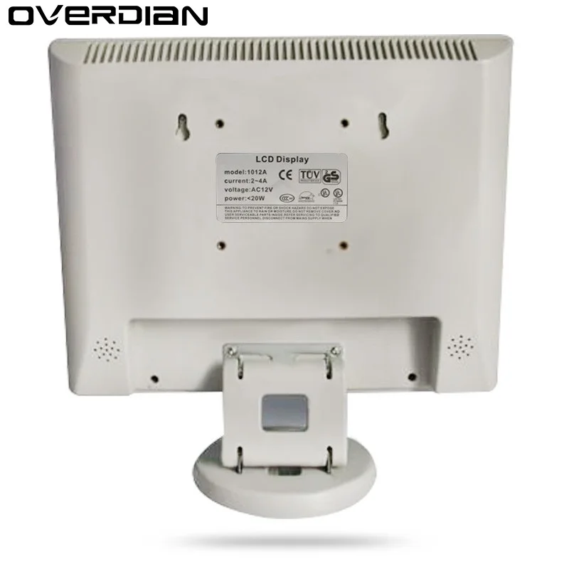 12/12. 1 &quotVGA/HDMI/AV/BNC разъем монитор песня машина кассовый аппарат квадратный экран