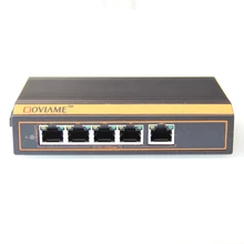 5 ports 10/100/1000Mbps Unmanaged Switch DIN Rail Mounted Industrial Ethernet Switch RJ45 connector,Ethernet Network Switch