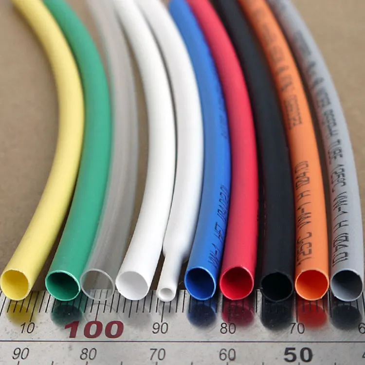 

Dia 1mm 2mm 3mm Heat Shrink Tube 2:1 Polyolefin Thermal Cable Sleeve Insulated Wire Protector Wrap Cover DIY Connector Repair