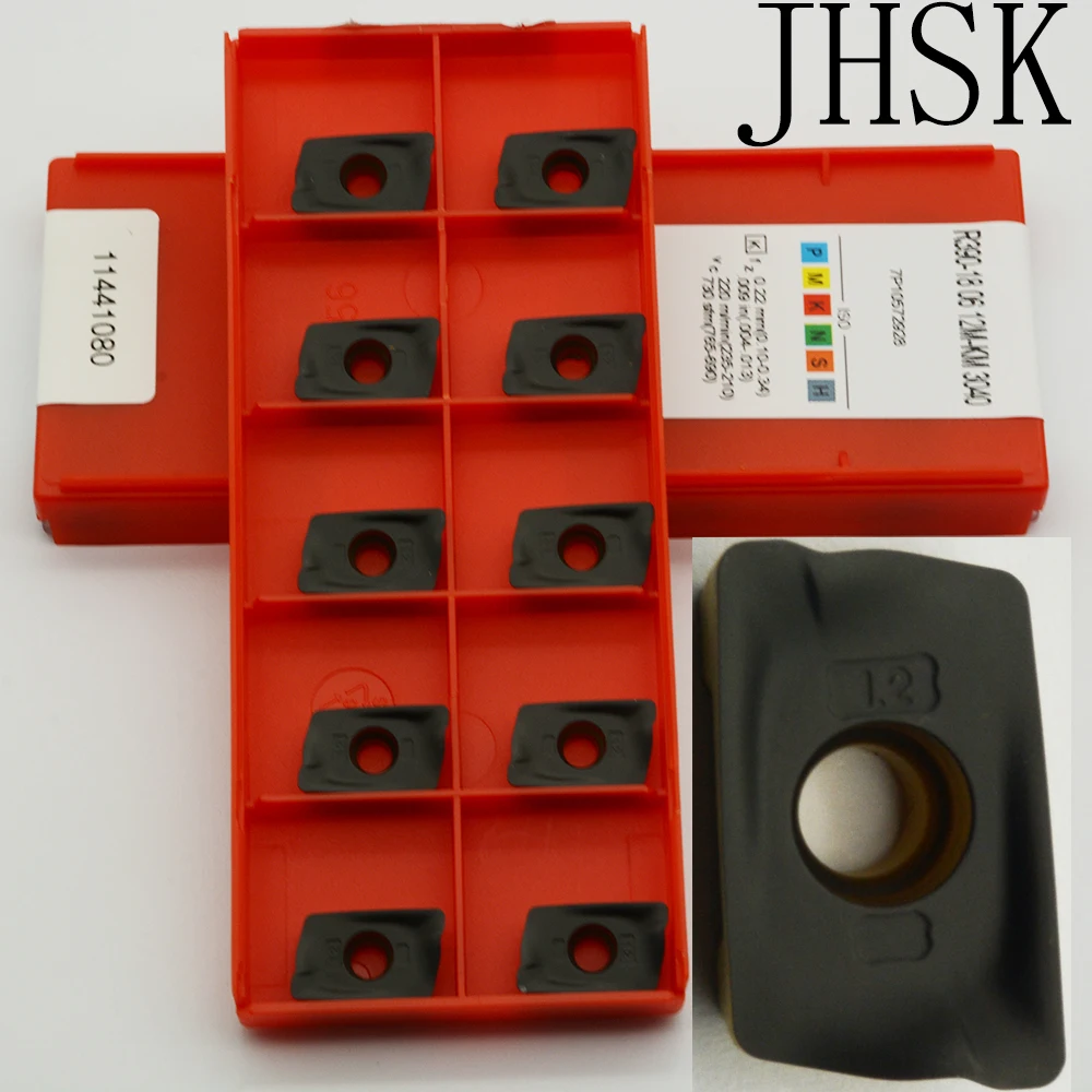 

10pcs R390-180612M-KM 3040 cnc carbide turning milling inserts tools blade High cost performance