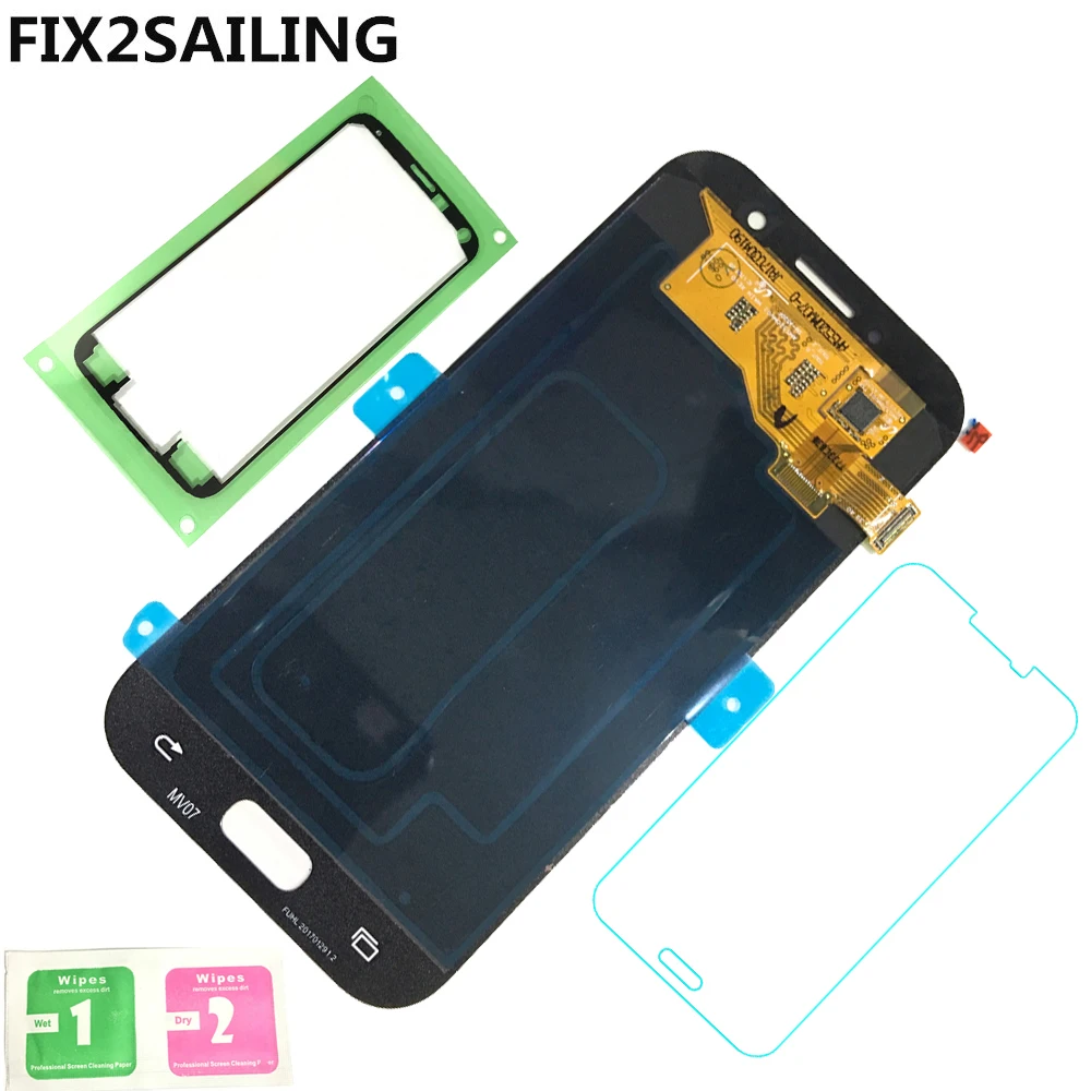 

Display A520 Super AMOLED LCD Display 100% Tested Working Touch Screen Assembly For Samsung Galaxy A5 2017 A520 A520F A520DS