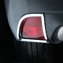 Per peugeot 2008 Nuovo ABS Cromato Fendinebbia Posteriore Dell’automobile Copertura Della Lampada Della Luce Della Protezione Adesivi Decorazione 2013 2014 2015 Accessori