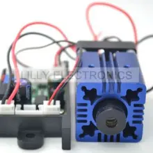 445nm 447nm 450nm 50 mW синий лазерный точечный модуль 12 V+ ttl+ вентилятор охлаждения