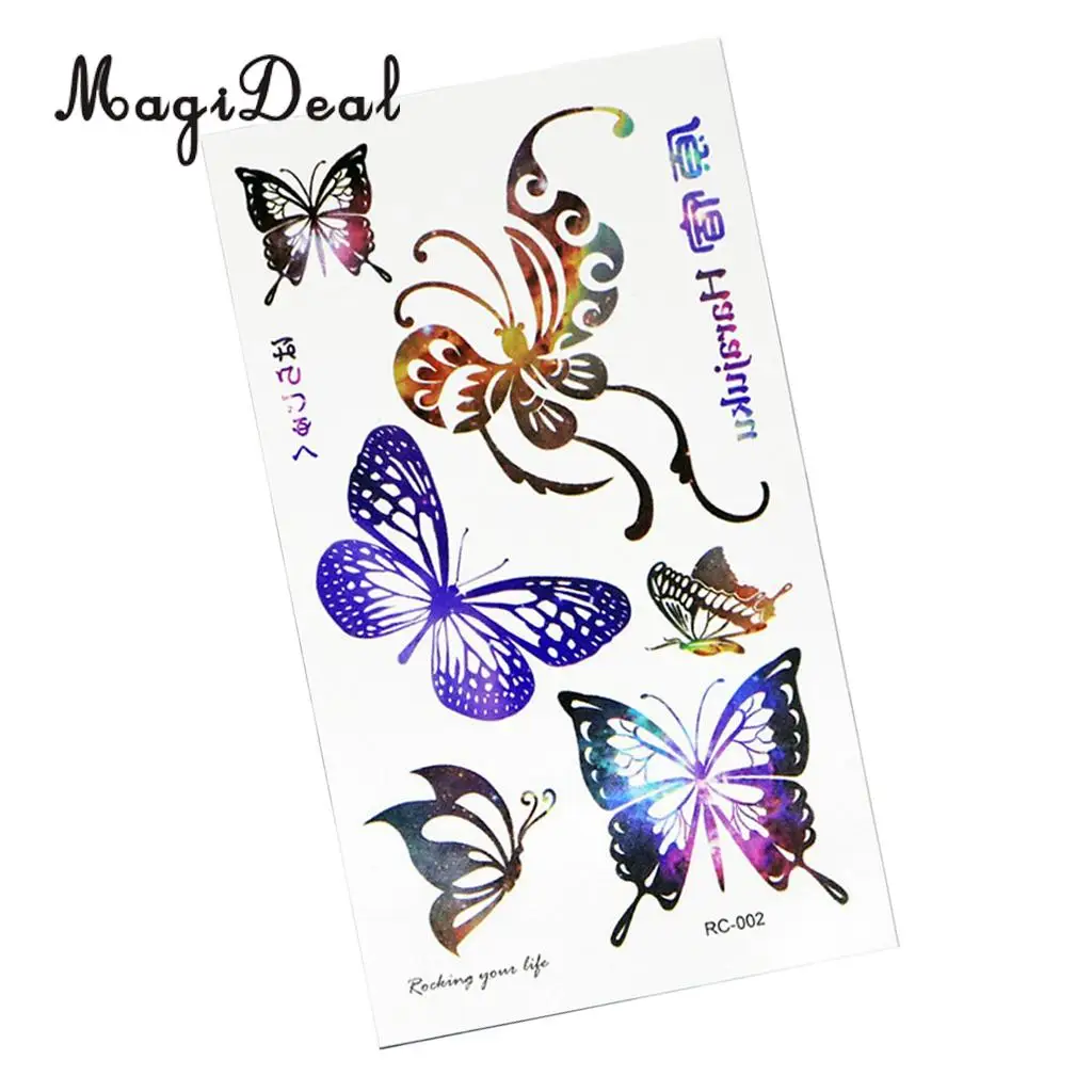 1 Sheet Doll Skull Body Decal Stickers Pattern for 1/6 Blythe Dolls DIY Making