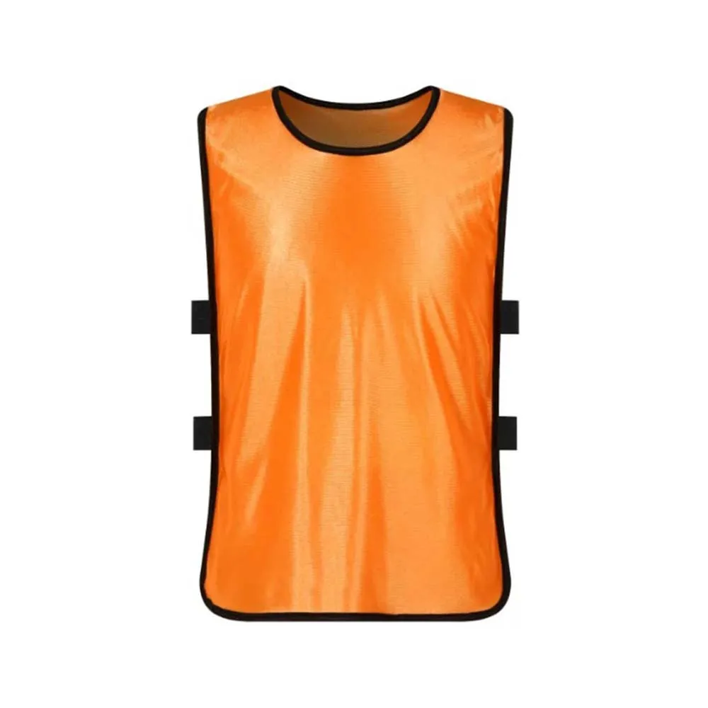 Детский спортивный жилет для бега 47 см, тренировочный жилет для футбола, тренировочная форма для юниоров, одежда - Цвет: Orange