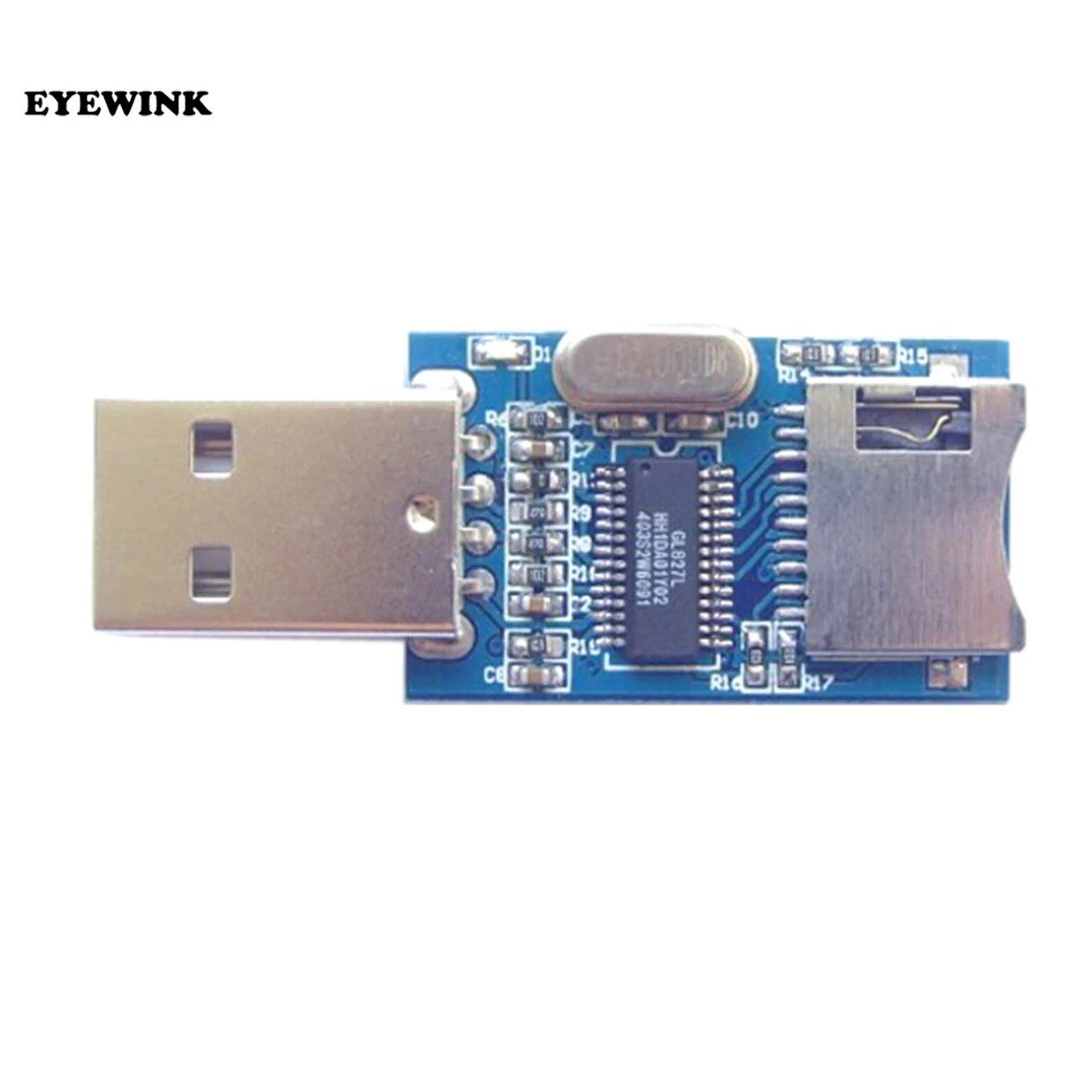Мини SD карта GL827 с USB интерфейсом модуль считывания мини карт GL827L|Интегральные