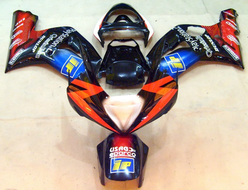 Pre_drilled fairing kit FOR NINJA ZX 6R 636 03 04 ZX 6R Body ZX6R 2003