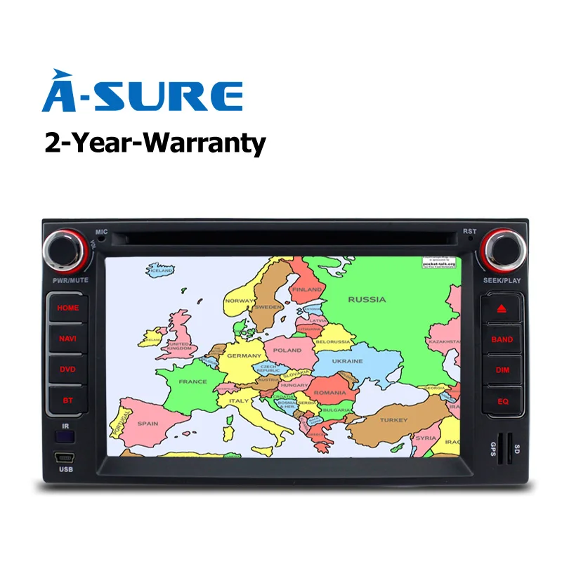 A Sure IPOD 6 2 2 Din font b GPS b font for KIA Carens Carnival