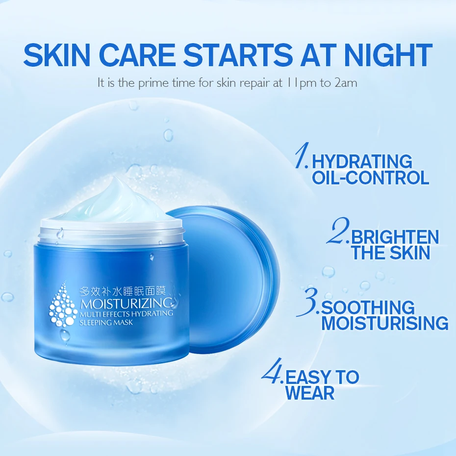 LAIKOU moisturizing multi effects hydrating Sleeping Mask Cream 120g