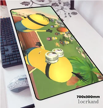 

Minions mouse pad 700x300x3mm pad mouse notbook computer padmouse High-end gaming mousepad gamer to keyboard mouse mats