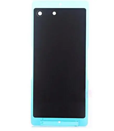 Задняя крышка для Sony Xperia M5 e5603 e5606 e5653 M5 двойная задняя крышка Батарейная Дверь Замена с наклейкой белый/черный/золотой