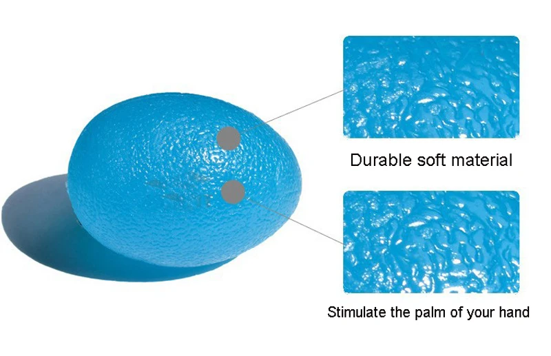 Силиконовые яйцо массаж рук зажимной эспандер сильные стороны шар для снятия стресса палец тренажеры 3 шт