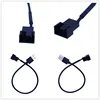 1 Uds 3pin o 4pin ventilador USB Cables adaptadores 3/4 Pin alimentación para ventilador de PC conector de Cable adaptador 5V 30cm conectar ► Foto 1/6