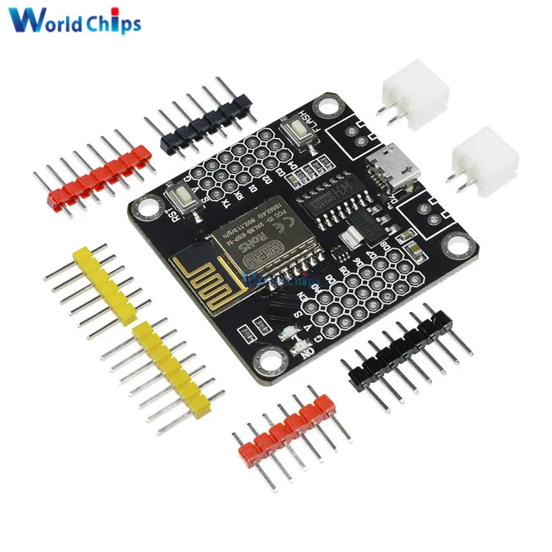 DM прочная Wi Fi беспроводная плата разработки Интернет вещей ESP8285 CH340 SPI Micro USB для
