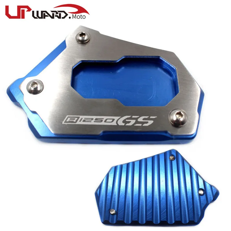

For BMW R1250GS R 1250GS 2018 Adventure Motorcycle CNC Kickstand Foot Side Stand Extension Pad Support Plate Enlarge Stand