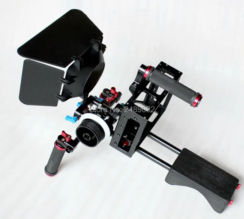 

Aluminium Alloy Camera Video Cage Kit with Top Handle Grip for Nikon Pentax Canon Olympus DSLR SLR