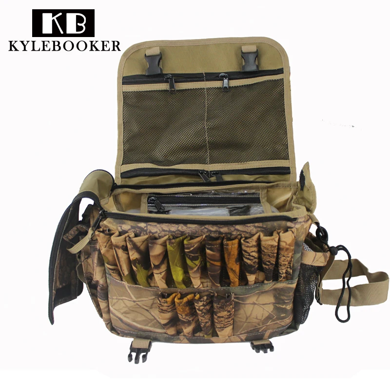 

Outdoor Multi-functional molle Shoulder Ammo Pouch Tactical Hunting bag Fishing Bags Hunting Bullet Shooting case