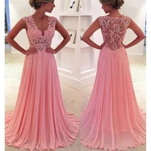 Bbonlinedress Chiffon Evening Dress 2019 New Arrival Prom Dress V-Neck Party Dress beaded Evening Gowns A Line Formal Dress Bbonlinedress Chiffon Evening Dress 2019 New Arrival Prom Dress V-Neck Party Dress beaded Evening Gowns A Line Formal Dress