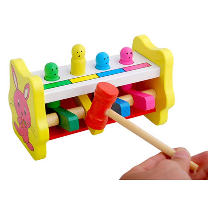Детская деревянная перкуссия Хлопушка игрушки прекрасная образовательная игрушка для детей Лучший подарок на день рождения с розничной коробкой