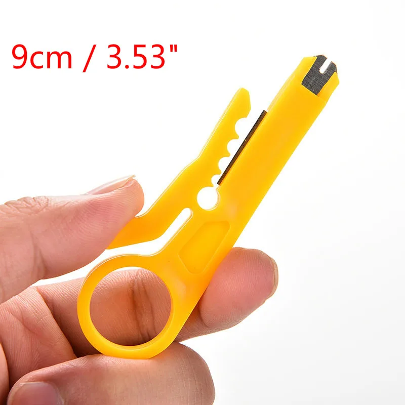 9 см Mini S ppers кусачки для сетевого кабеля желтая UTP STP кабельный резак телефонный