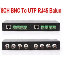 Прямые продажи специальное предложение 8ch пассивный видео балун Bnc к Utp Rj45 Cat5 камера Dvr трансивер
