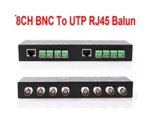 2014 Direct Selling Special Offer Freeshipping 8ch Passive Video Balun The Bnc To Utp Rj45 Cat5 Camera Dvr Transceiver