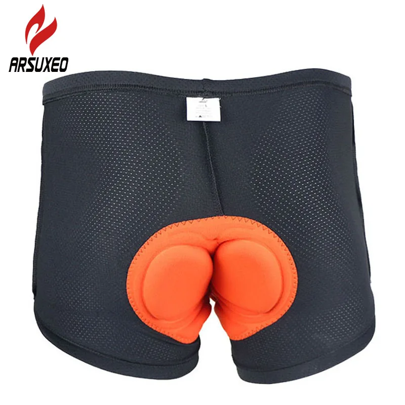 arsuxeo men's cycling mtb shorts review