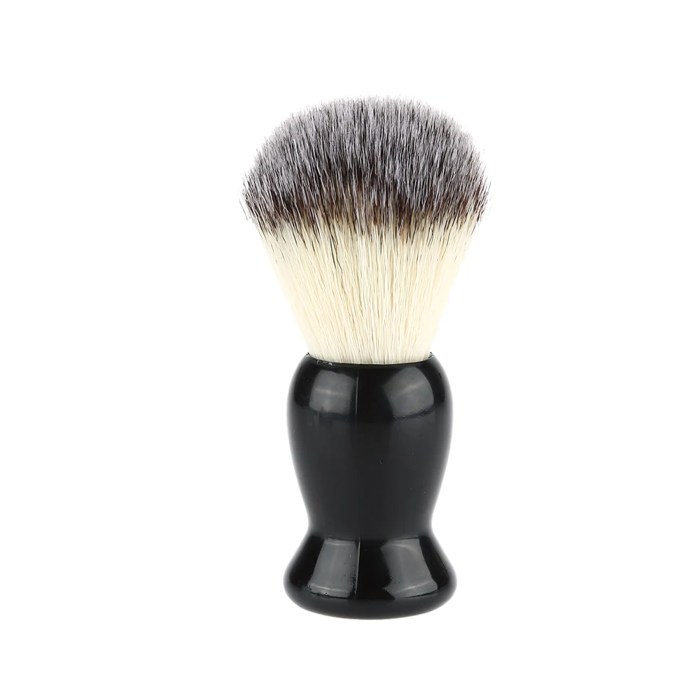 Превосходное Парикмахерская помазок черный Ручка Blaireau лицо борода очистки Для мужчин бритья Кисть салон лицо чистящие инструмент