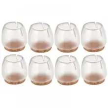 Мебель ножка ноги липкий коврик защита деревянного пола стул ног крышка резиновые ножки протектор коврик Мебель Стол Крышка круглый