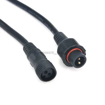 

(10 sets\lot) Wholesale LED Light Strips 2 Pin Waterproof Connector Cable