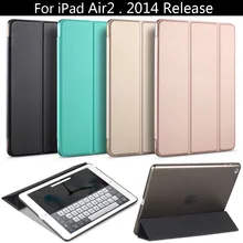 Для iPad Air 2, ZVRUA YiPPee цветной чехол из полиуретана для смартфона чехол Магнит Пробуждение сна для apple iPad Air2 retina, релиз
