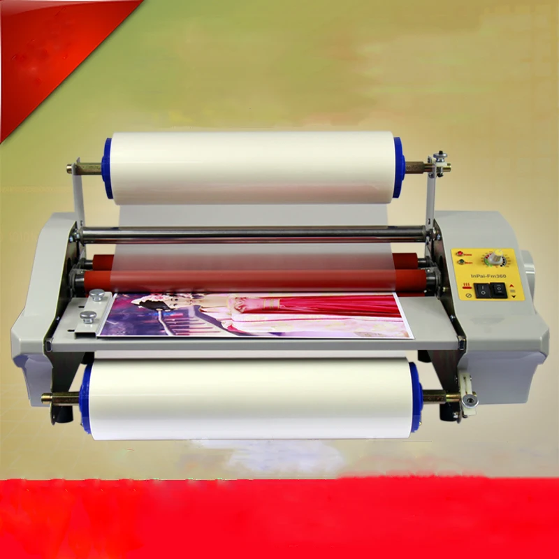 FM360J Film laminating machine/Mulch applicator Stickers cold framed