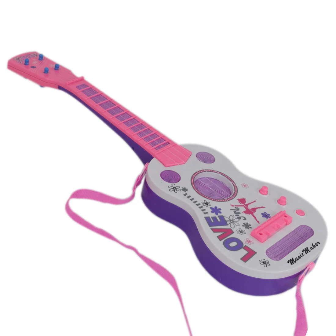 Детские Музыкальные инструменты Гитара раннее образование инструмент с музыкальным светом дети девочки музыкальные игрушки раннее
