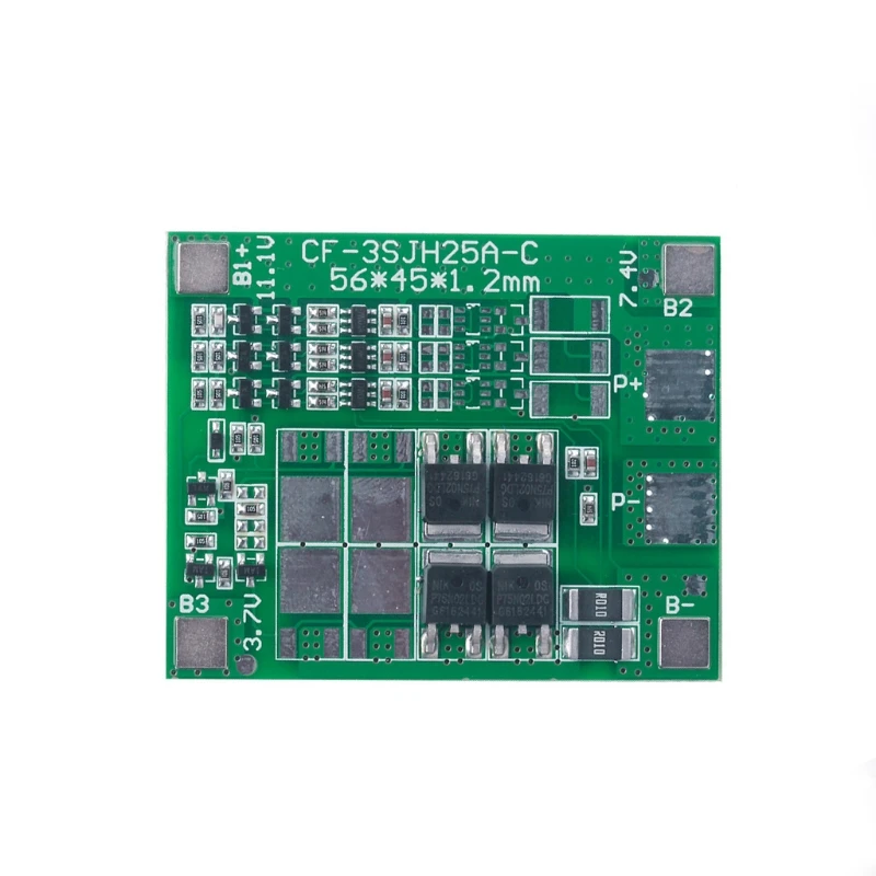 

3S 12A 12V 18650 Li-ion Lithium Battery Charger BMS Protection PCB Board #Aug.26