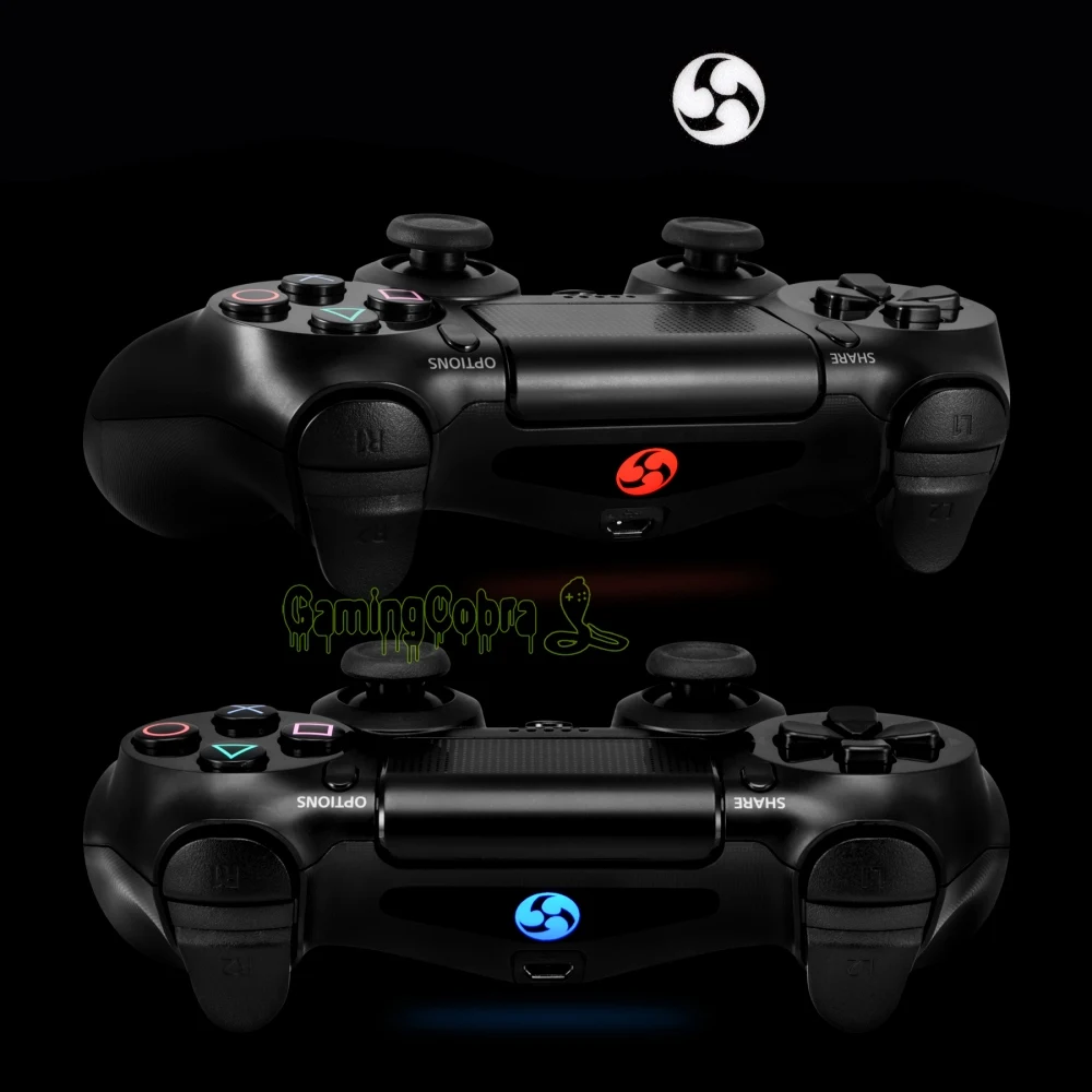 15 пар настраиваемая фара бар виниловые наклейки-покрытие наклейка для PS4 Slim Pro контроллер