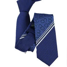 LAMMULIN мужские галстуки синие с белыми диагональные полосы тканый галстук, жаккардовый галстук в деловом стиле для мужчин платья рубашки Свадебные Corbata