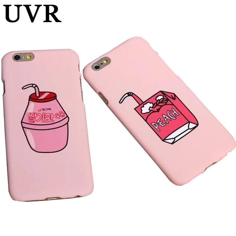 coque iphone 7 peche fruit