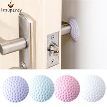 1 шт., утолщенная Бесшумная дверная палка для гольфа, стильная резиновая ручка, дверной замок, защитная накладка, наклейки на стену для дома