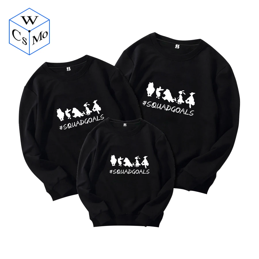 Squad Goals Family Matching Clothes Father Mother Daughter Son