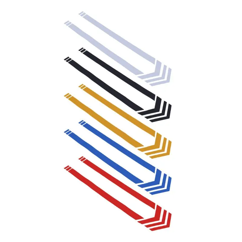 

Universal Motorcycle Reflective Stickers Wheel on Fender Waterproof Safety Warning Arrow Tape Car Decals Styling Accessories New