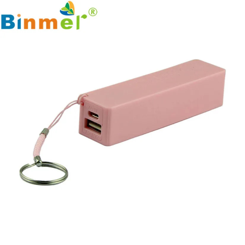 Portable Power Bank 18650 External Backup Battery Charger With Key Chain carregador BINMER Futural Digital Hot Selling AP17 Portable Power Bank 18650 External Backup Battery Charger With Key Chain carregador BINMER Futural Digital Hot Selling AP17
