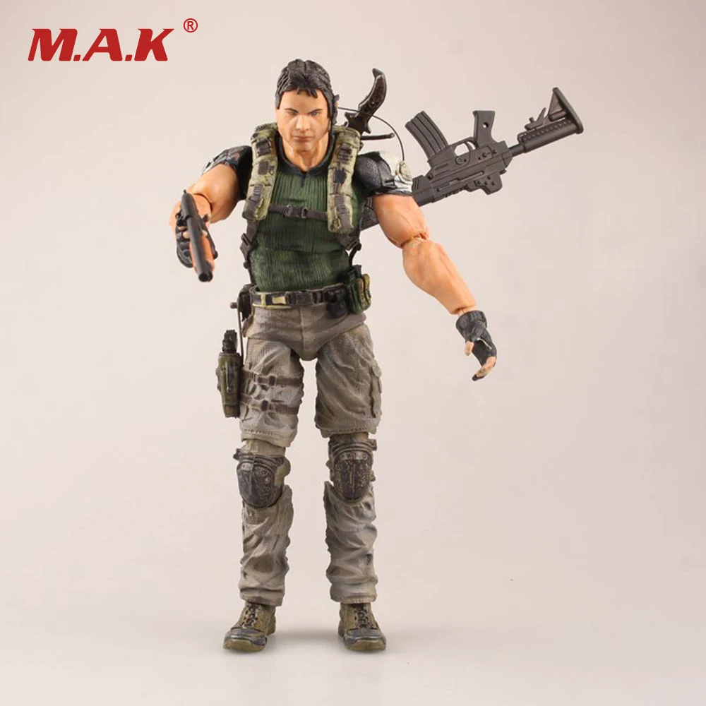 

Chris Redfield Resident Evil 5 Action Figure Model Toys Biohazard 5 Cartoon Anime Model Gifts Collections About 26cm