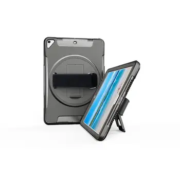 

XSKEMP For Apple iPad Pro 10.5 2017 Tablet Hybrid Shockproof Protective Armor Case Holder Heavy Duty Silicon+PC Stand Cover Skin
