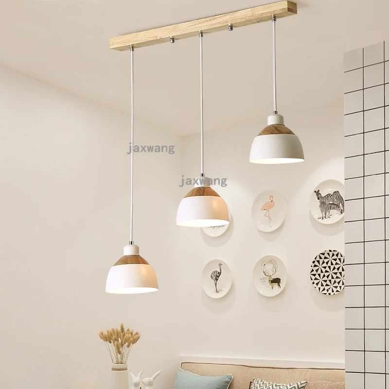 Nordic LED Pendant Lights Loft Decor Art Living Room Hanglamp Restaurant Bar Simple Children's Bedroom De Lustre Suspension | Лампы и
