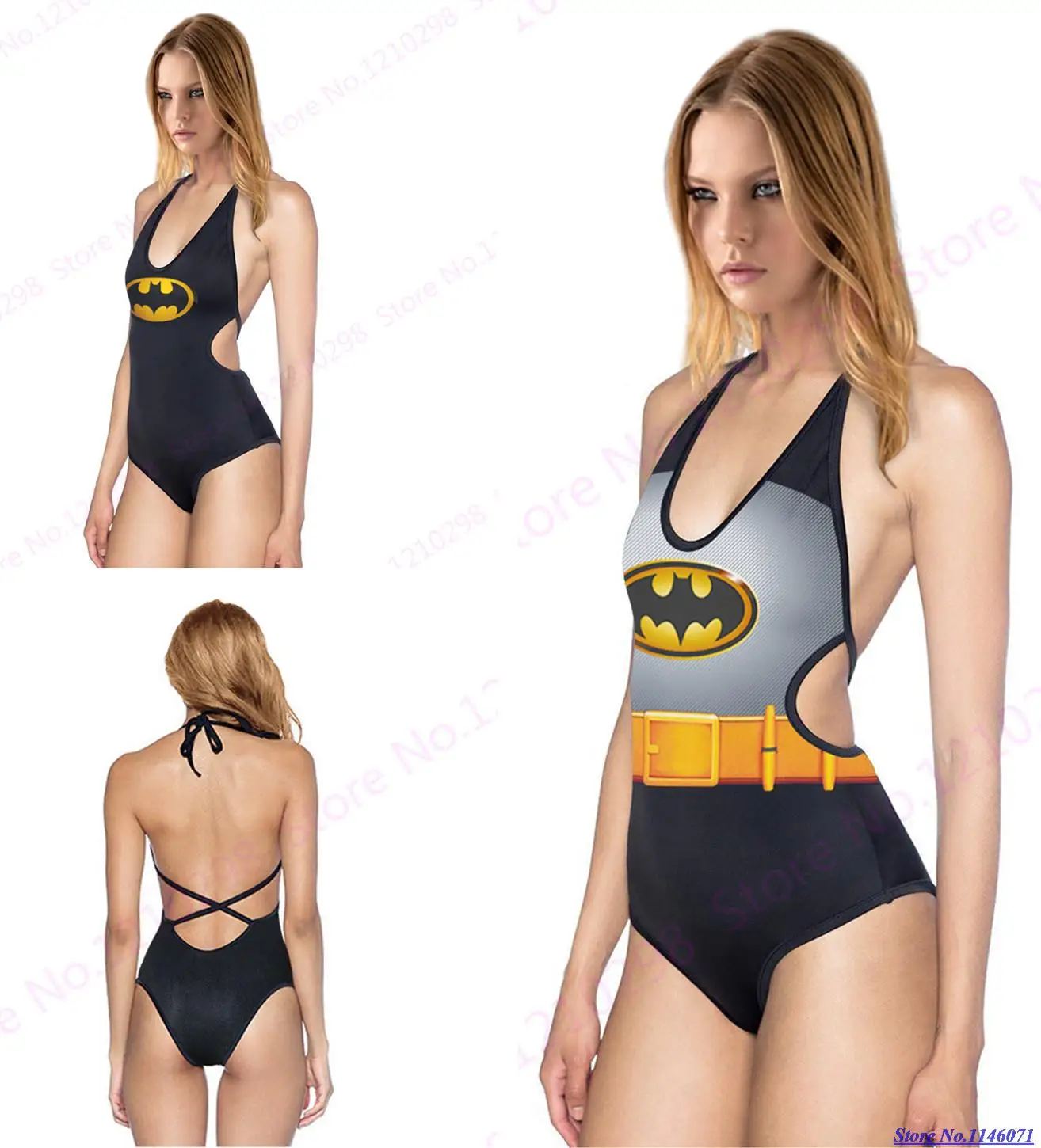 girls batman swimsuit