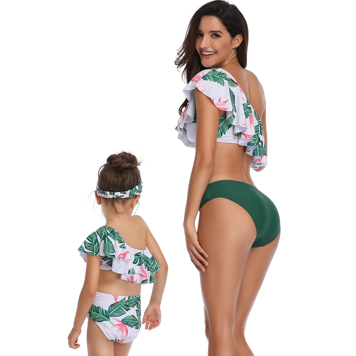Bear Leader/купальный костюм для мамы и дочки; одежда для купания «Мама и я»; Семейные комплекты; одежда для мамы и ребенка