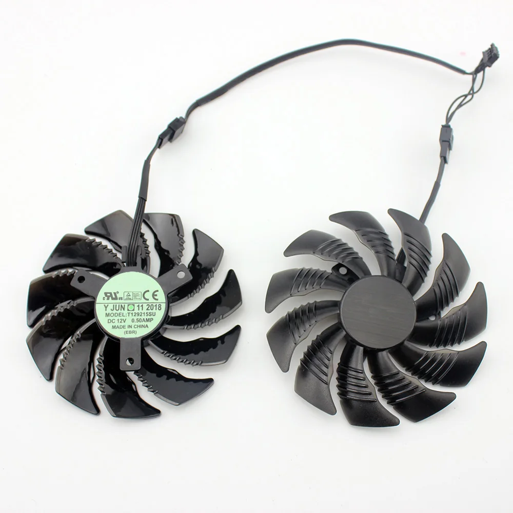 88MM PLD09210S12HH T129215SU 4Pin Cooler Fan For Gigabyte GeForce GTX1060 1070 GTX 1050ti GTX 960 RX570 RX470 Graphics Card