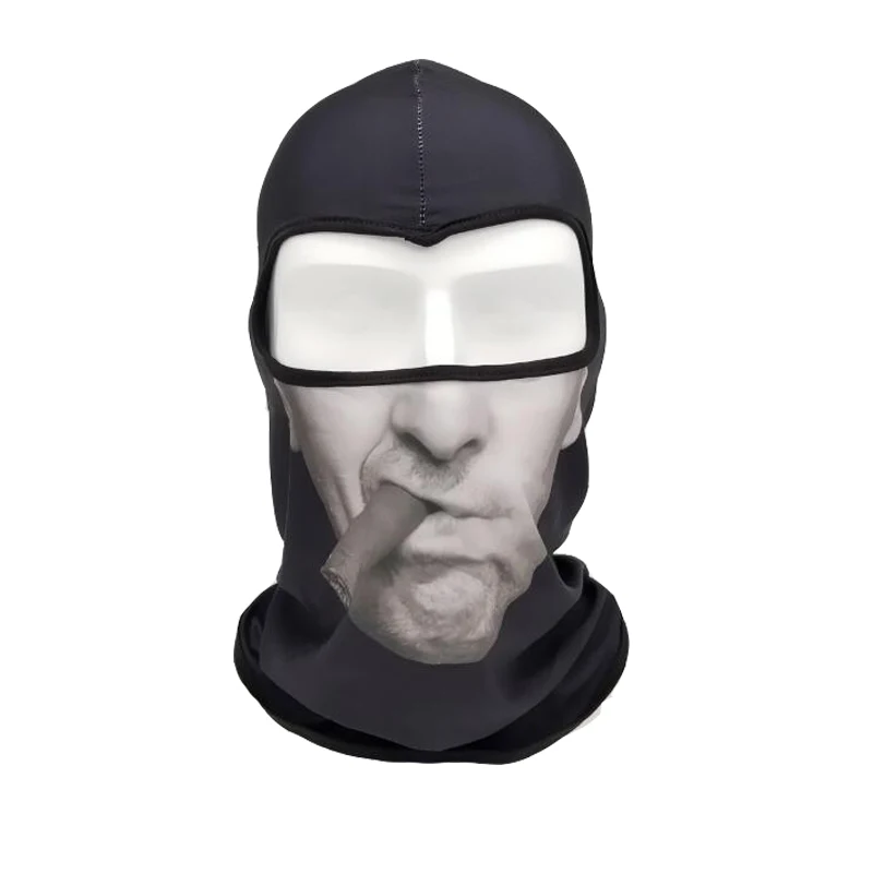 H Пылезащитная 3D маска с животными, велосипедная маска для лица, ветрозащитная теплая УФ-защита, Комфортная эластичная маска для езды на открытом воздухе 10 - Цвет: H