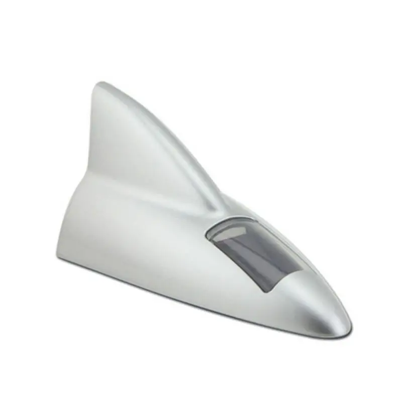 

Car Solar Powered LED Flashing Shark Fin Warning Tail Lights Anti-Collision Warning Light Solar Strobe Light