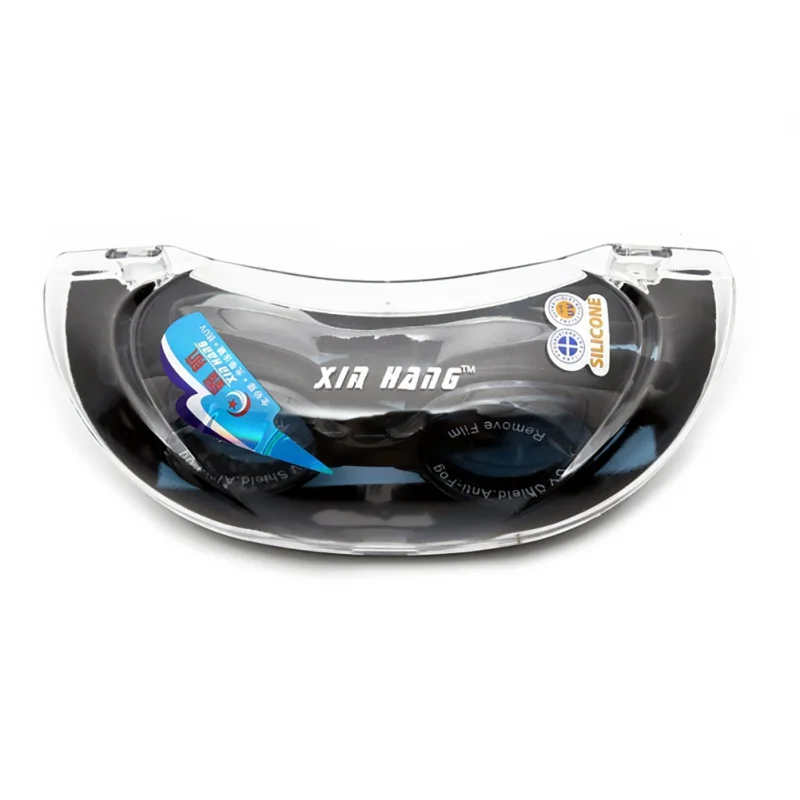 Унисекс силикон для взрослых плавательные очки с близорукостью градусные очки водонепроницаемые противотуманные HD плавательные очки с коробкой